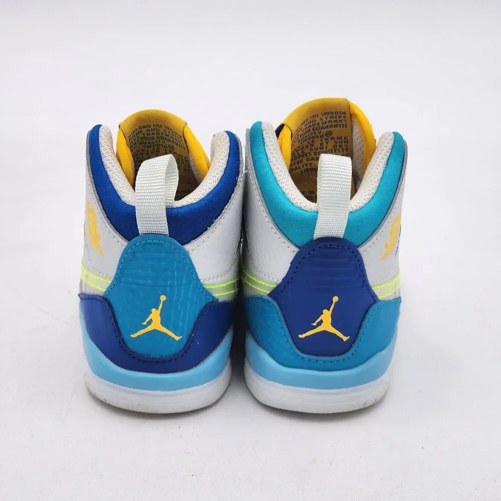 Nike Kids Jordan Legacy 312 SE High Top Sneakers Blue Lagoon Toddler's Size 5C